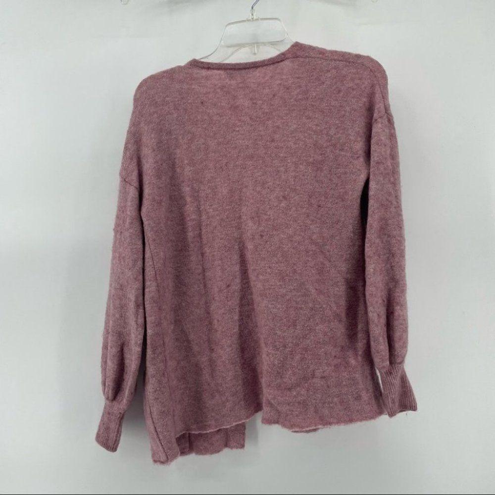 Madewell Cardigan Sweater Open Front Pockets Long Sleeve Cozy Soft‎ Oversized XS - Picture 7 of 8
